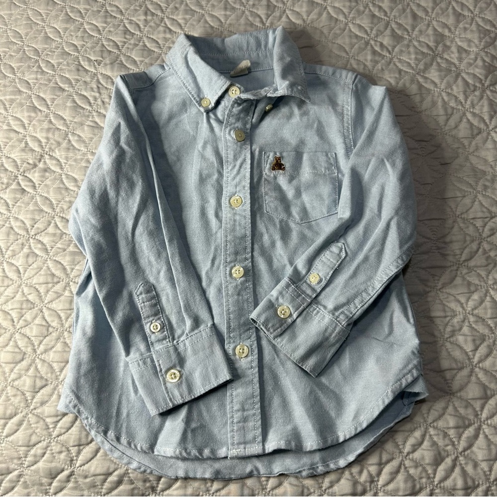 Boys baby gap collard shirt